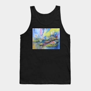 On Sunlit Pond Tank Top